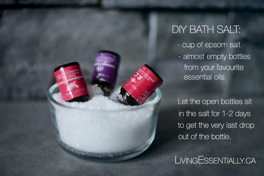 Bath salt with YL essential oils